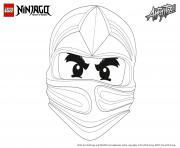 Coloriage ninjago jay ninja maitre foudre dessin